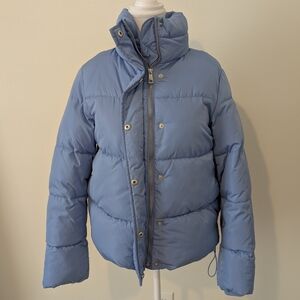 H&M Light Blue Puffer Jacket